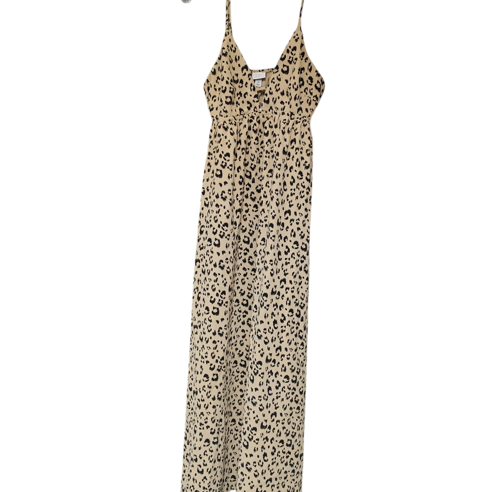 Leopard Print Maxi Dress